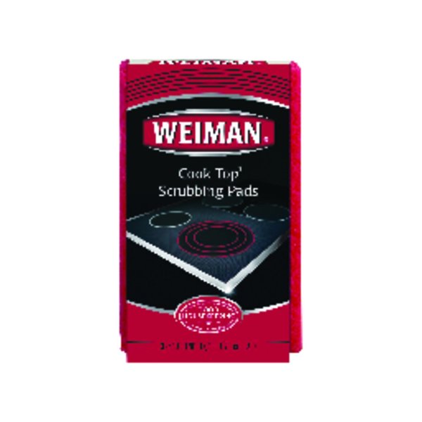 Weiman No Scent Cooktop Scrubbing Pads 3 ct  Sponge 45